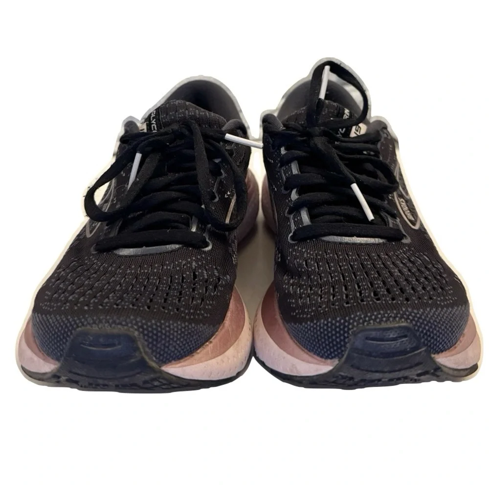 Brooks Glycerin 19 Black and Pink Womens Size 6.5 - Picture 2 of 11
